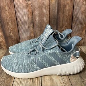 Adidas Cloudfoam Kapitir X Women’s Size 8 Running Shoes Sneakers Blue White